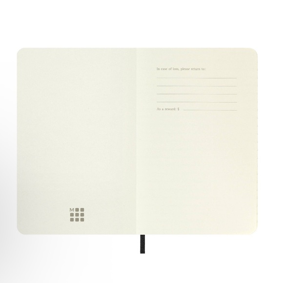 Moleskine 192pg Ruled Pocket Classic Black Softcover Notebook 3.5x5.5” *NEW* - Picture 2 of 3